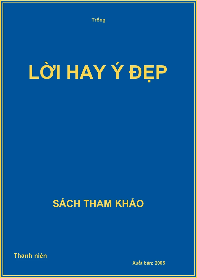 Lời hay ý đẹp