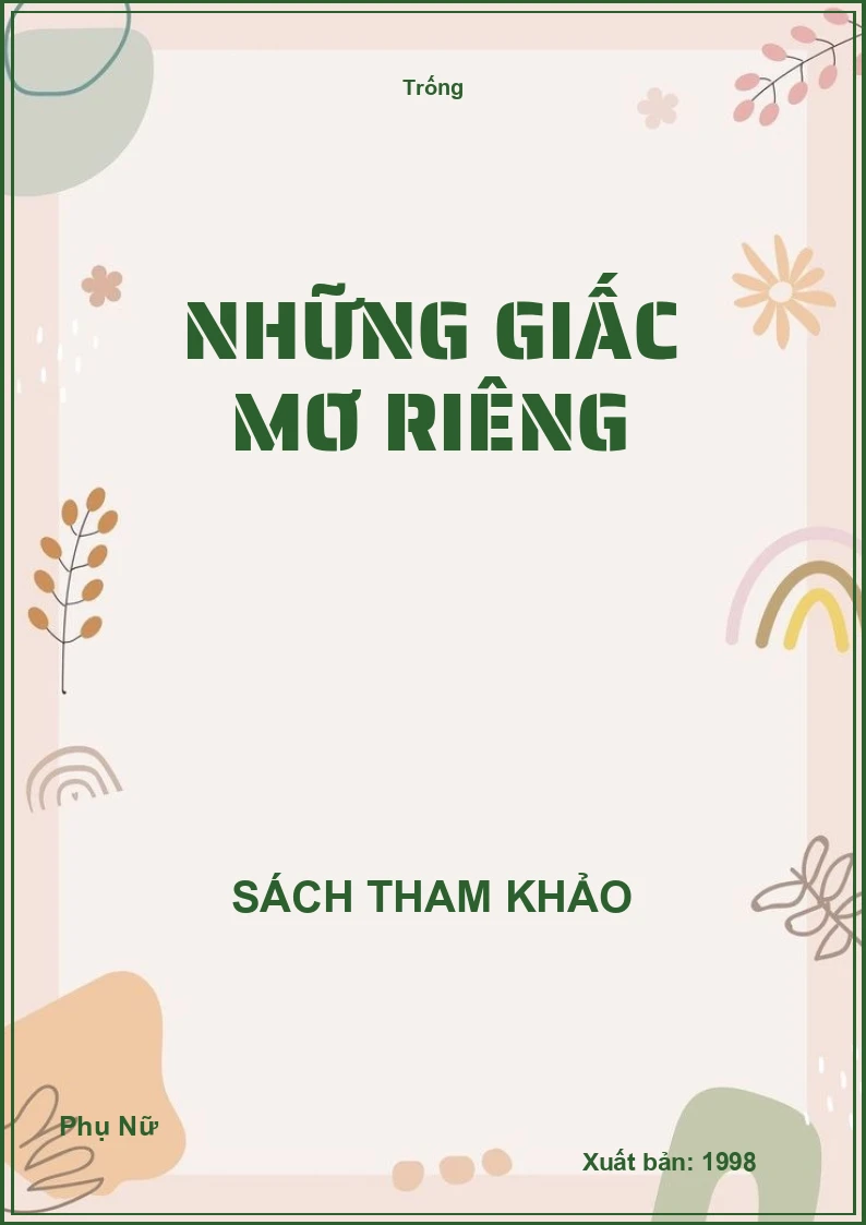 Những giấc mơ riêng