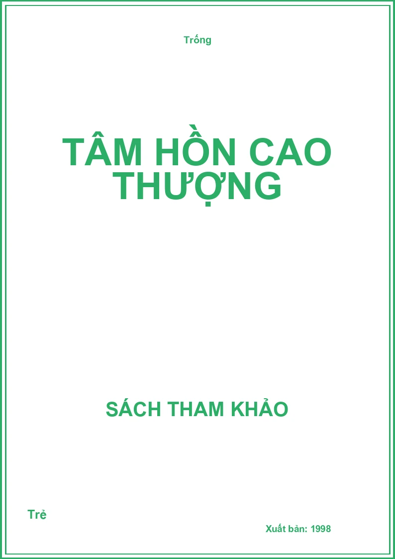 Tâm hồn cao thượng