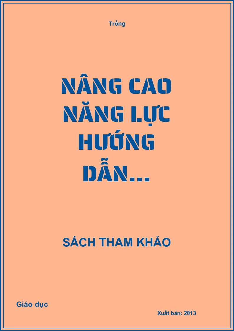 Nâng cao năng lực hướng dẫn…