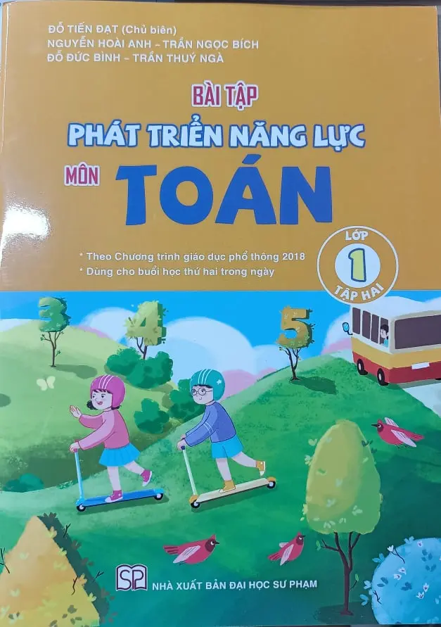 Bài tập phát triển năng lực môn Toán lớp 1 tập 2