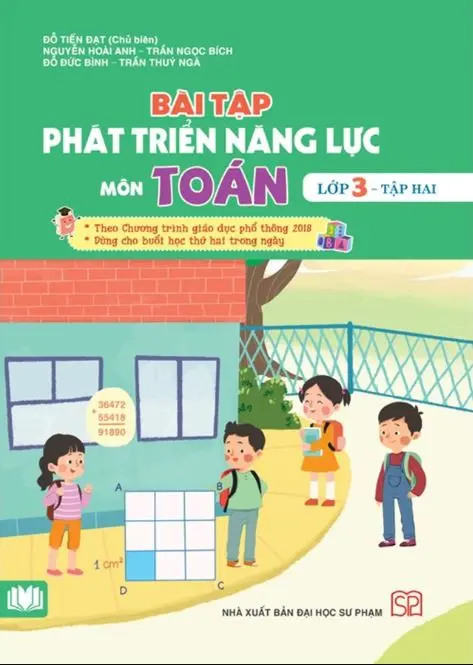 Bài tập phát triển năng lực môn Toán lớp 3 tập 2