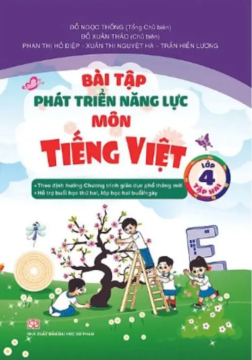 Bài tập phát triển năng lực môn Tiếng Việt lớp 4 tập 2