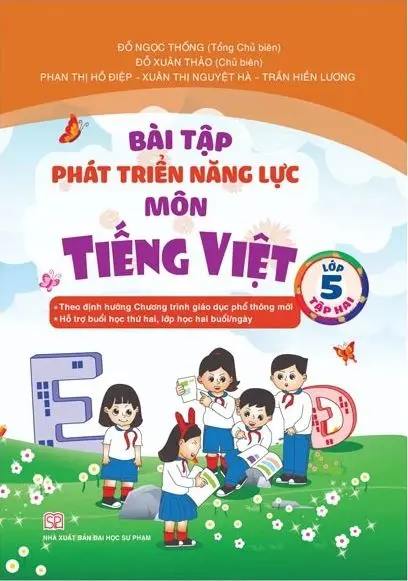 Bài tập phát triển năng lực môn Tiếng Việt lớp 5 tập 2