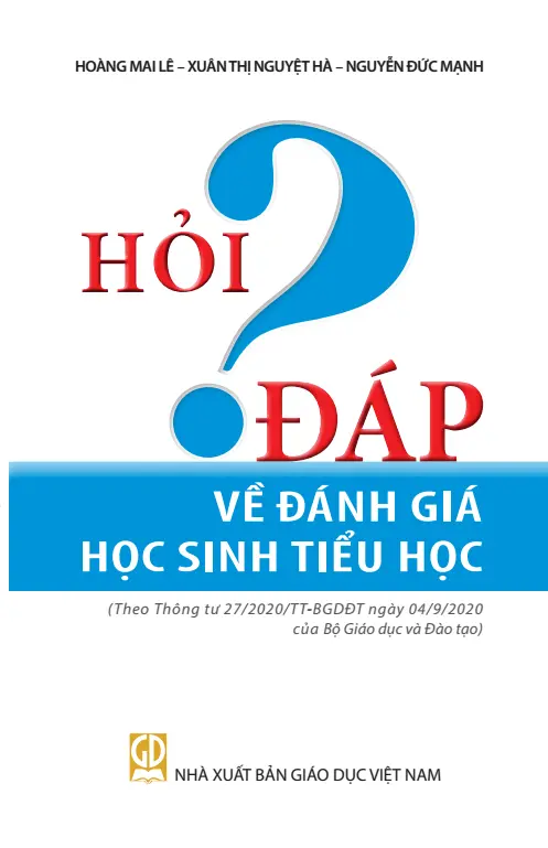 Sổ tay hỏi đáp, đánh giá học sinh Tiểu học