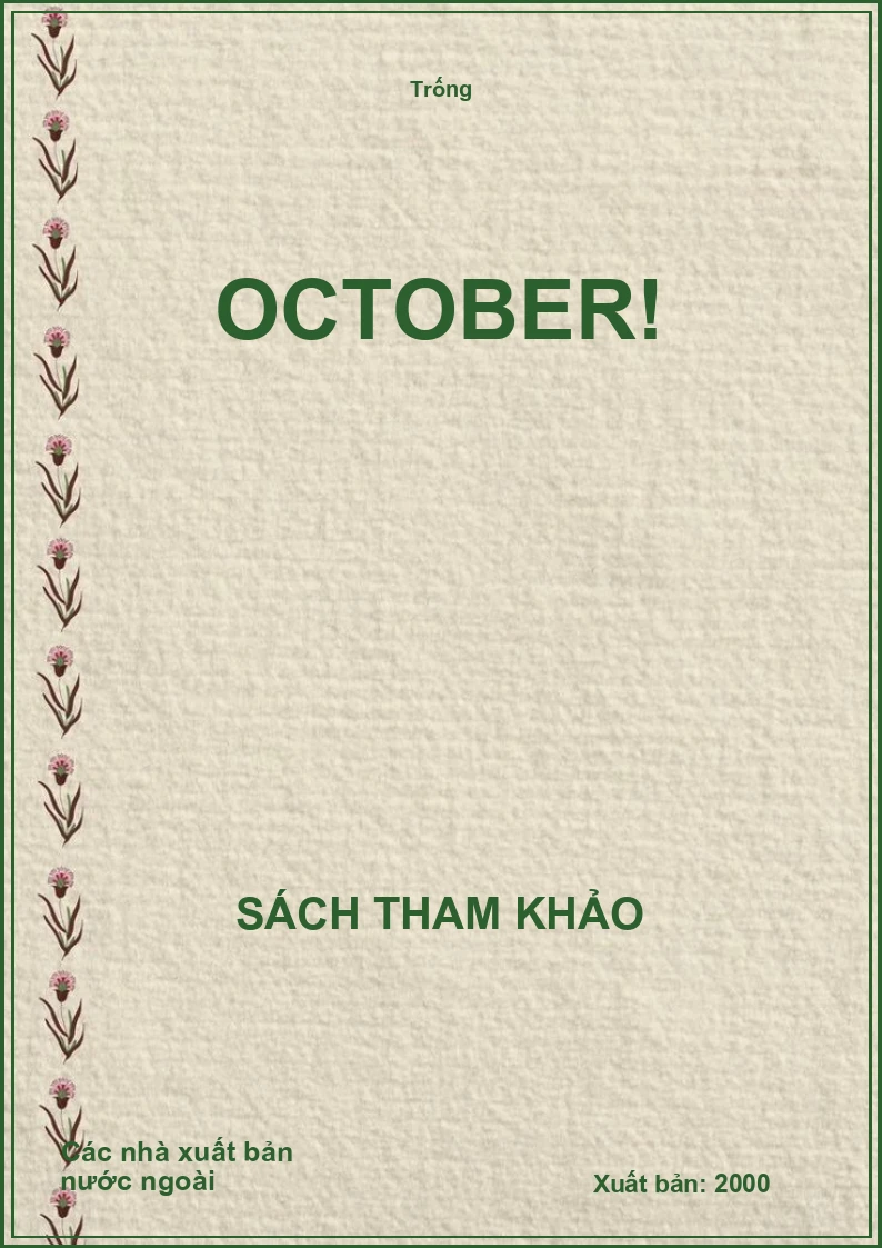 October!