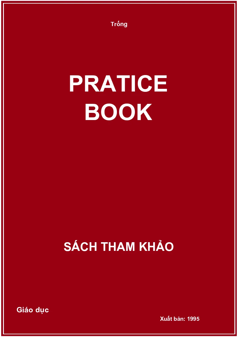 Practice book