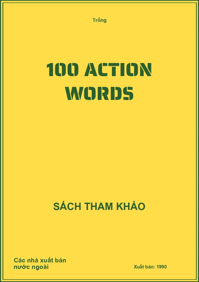 100 action words
