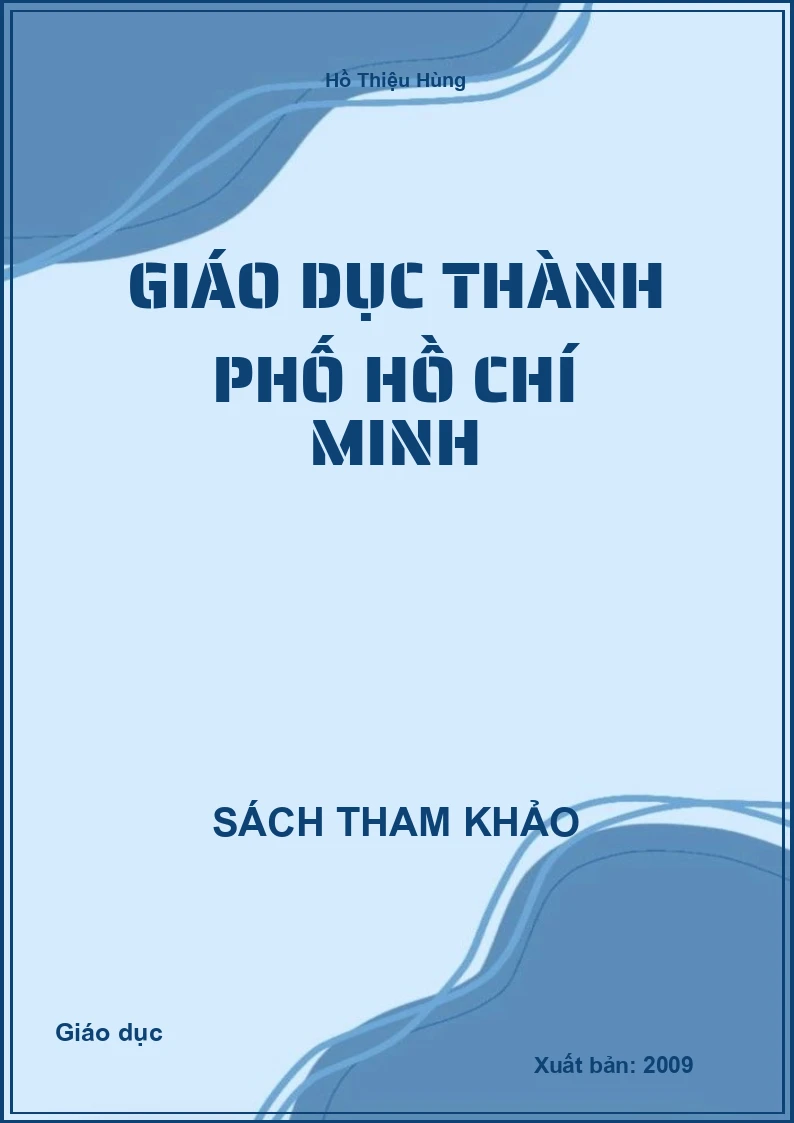 Giáo dục thành phố Hồ Chí Minh