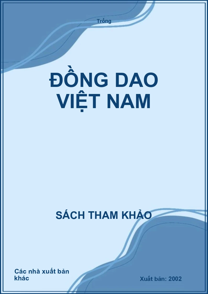 Đồng dao Việt Nam