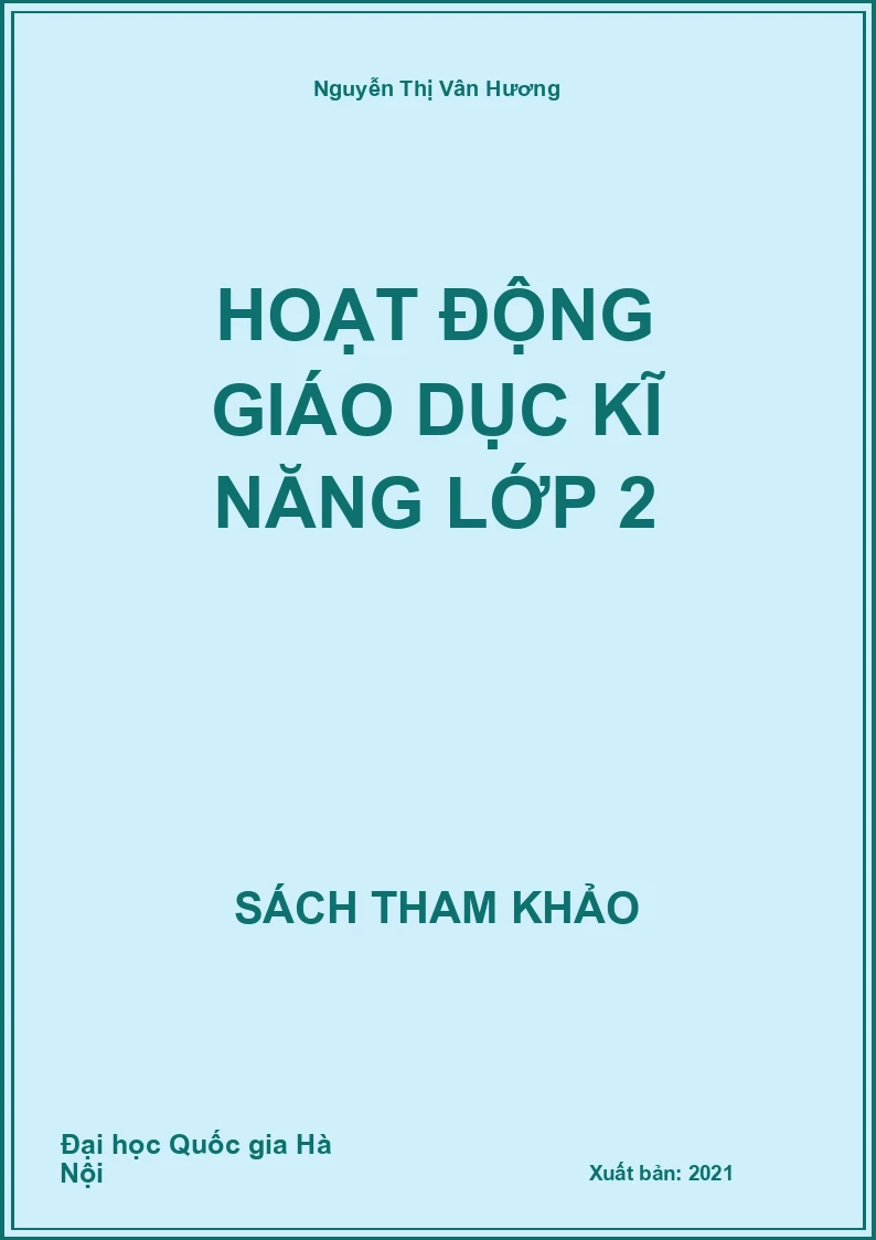 Hoạt động giáo dục kĩ năng lớp 2