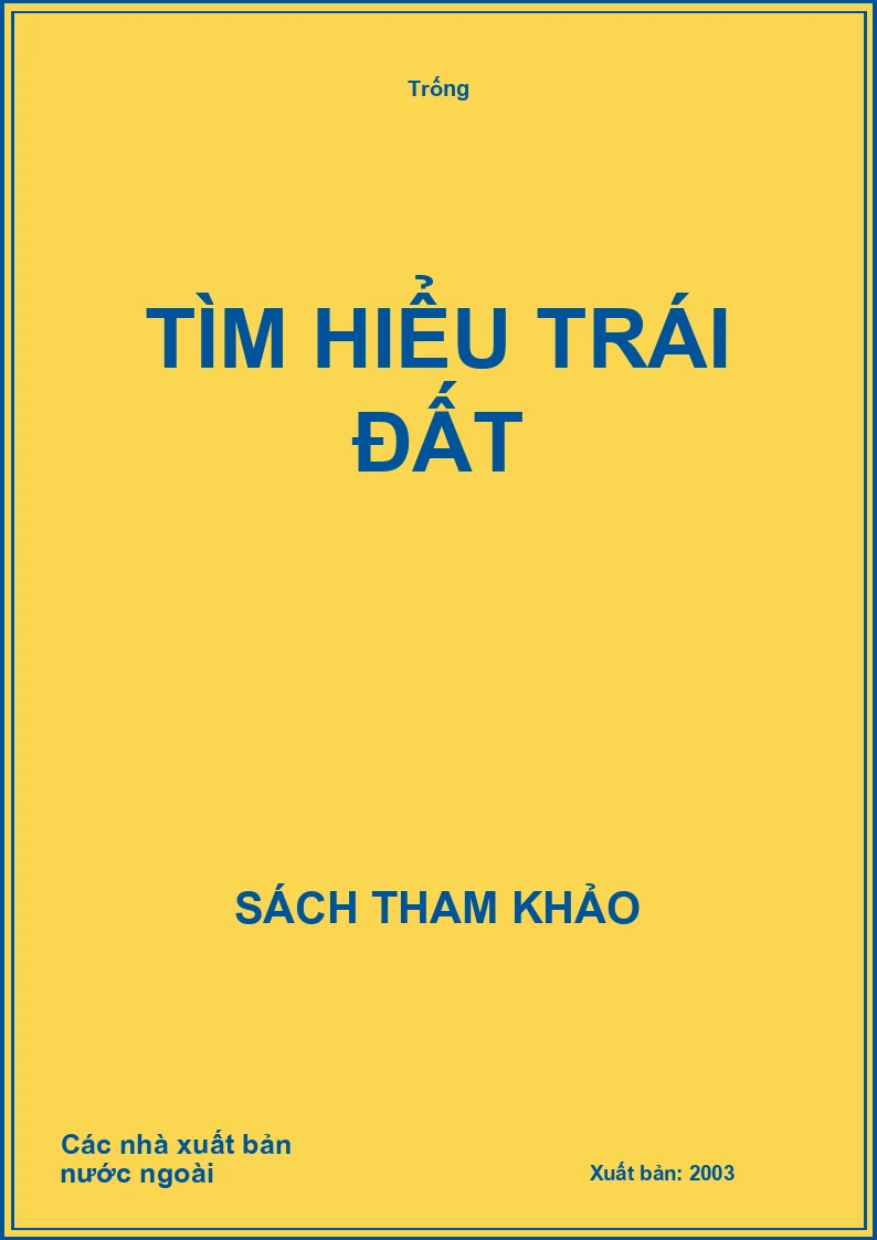 Tìm hiểu trái đất
