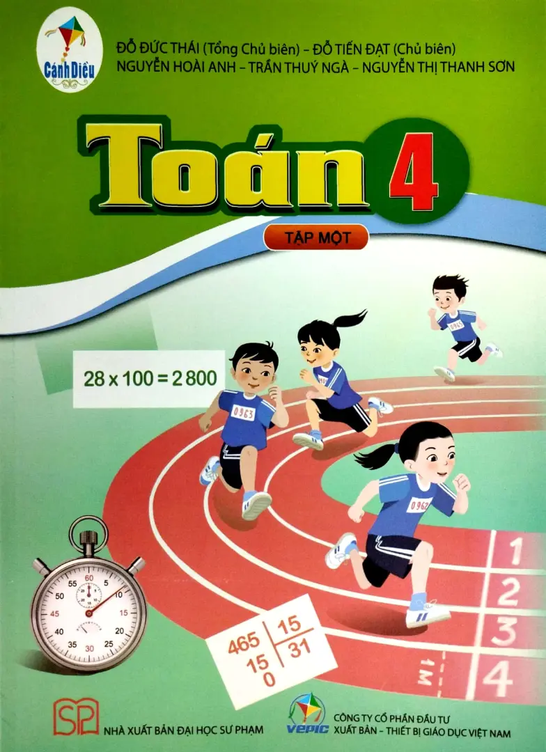 SGK Toán 4 - Tập 1 - Cánh Diều