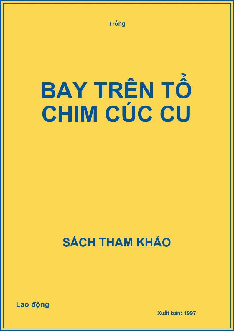 Bay trên tổ chim cúc cu