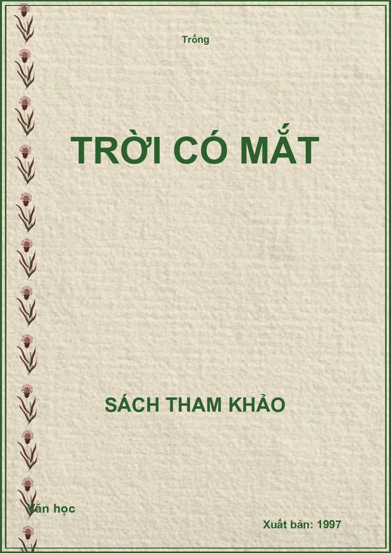 Trời có mắt