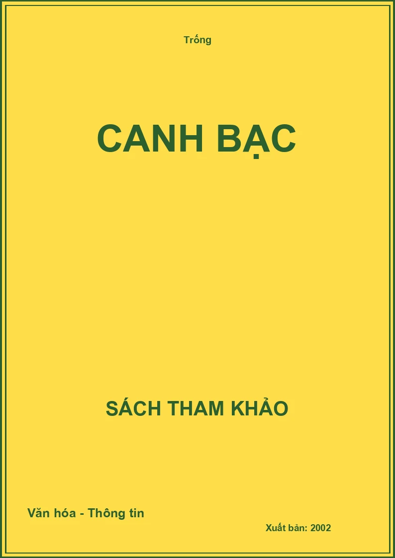 Canh bạc
