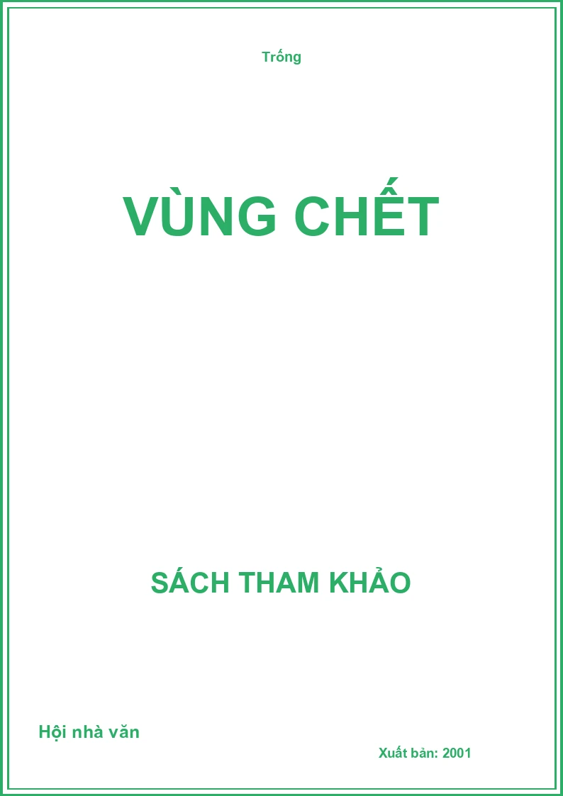 Vùng chết