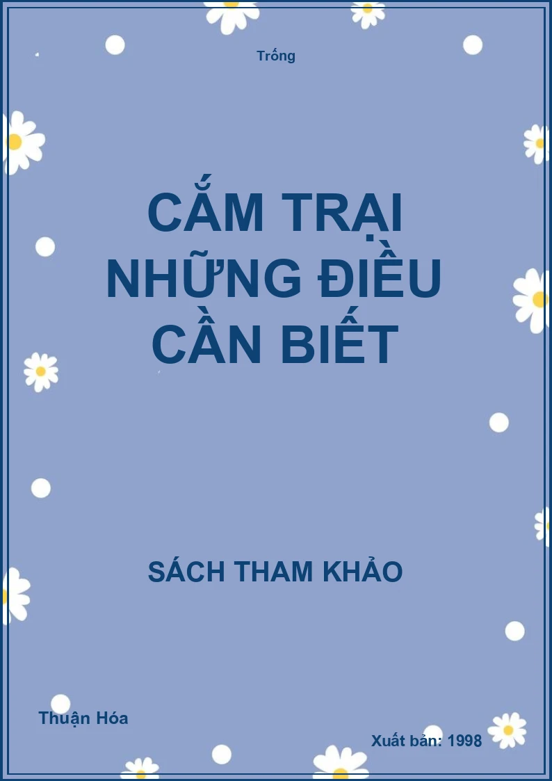 Cắm trại những điều cần biết