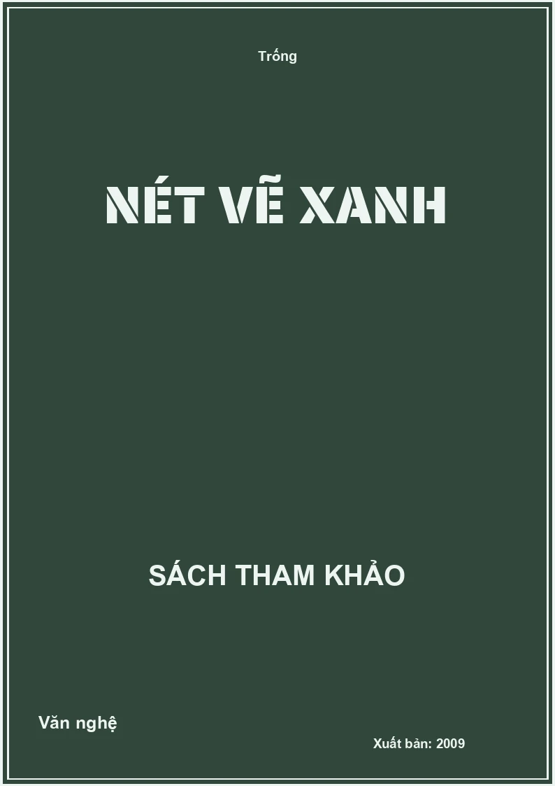 Nét vẽ xanh