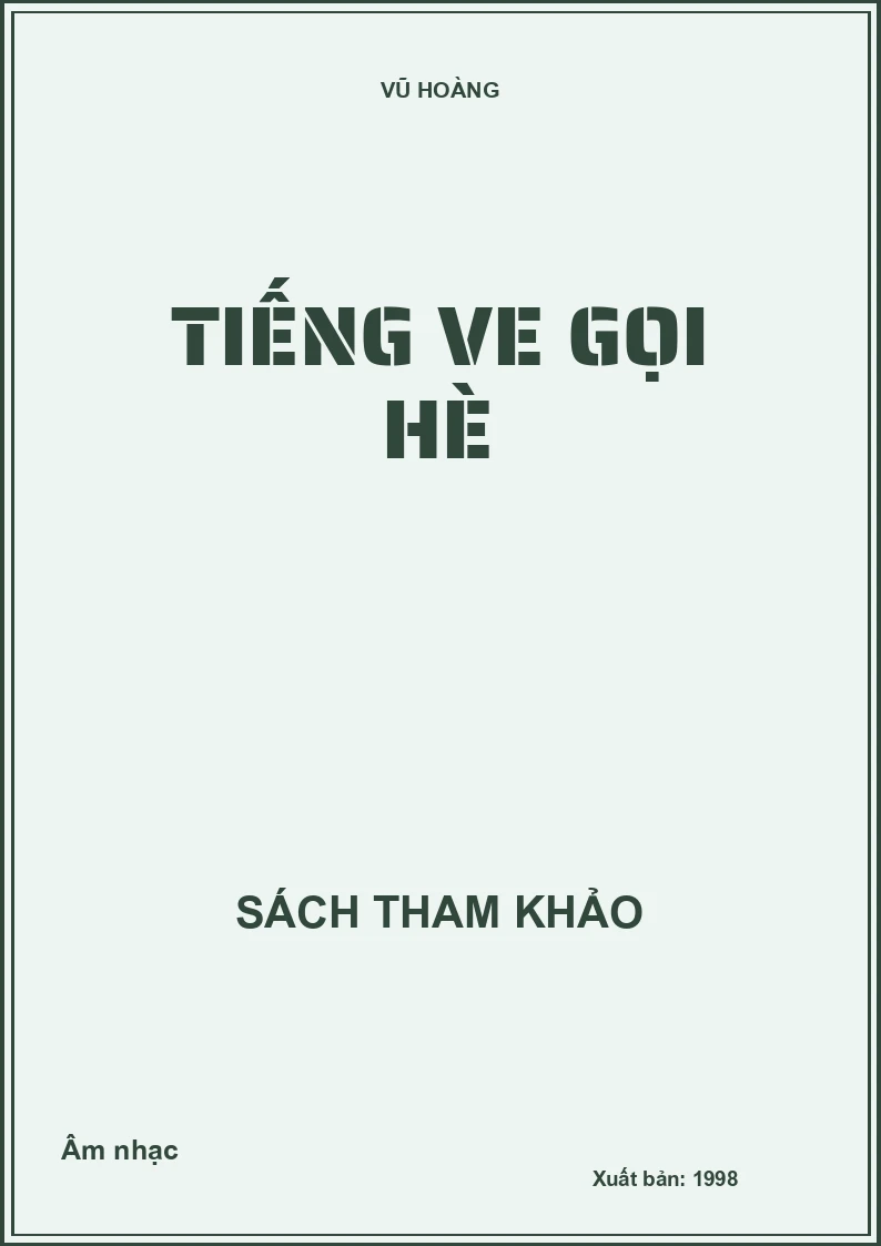 Tiếng ve gọi hè