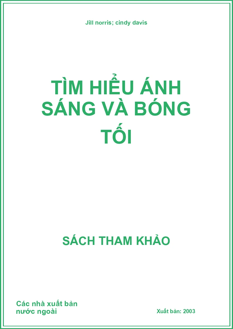 Tìm hiểu ánh sáng và bóng tối