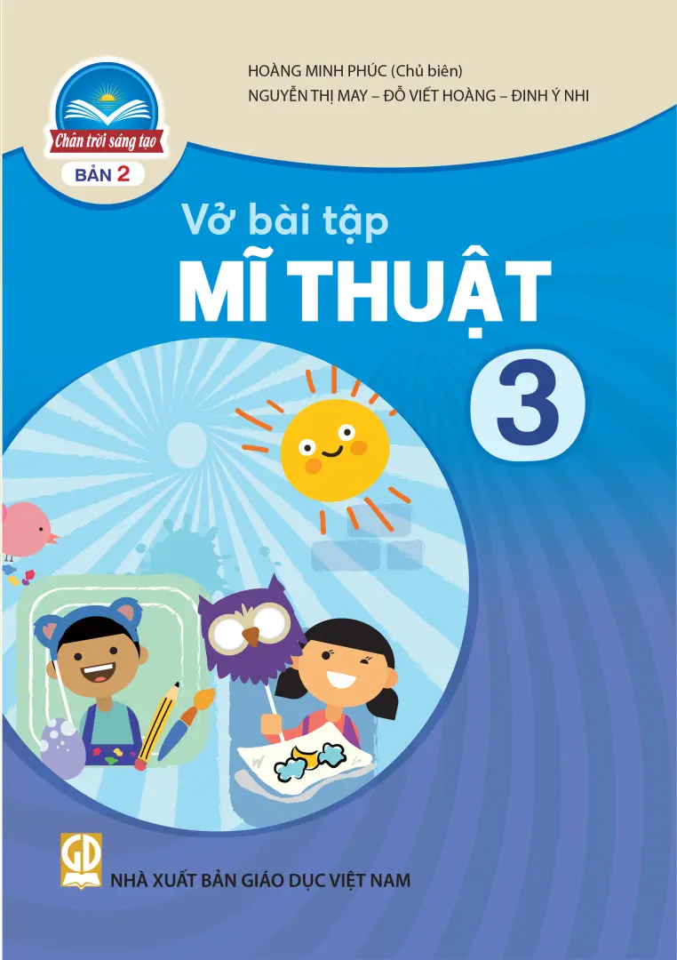 Vở Bài tập Mĩ thuật 3, Bản 2 (Chân trời sáng tạo)