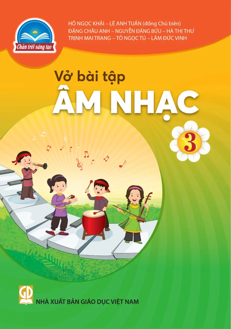 Vở Bài tập Âm nhạc 3 (Chân trời sáng tạo)