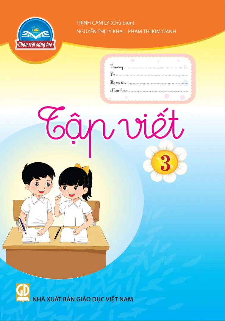 Tập viết 3 (Chân trời sáng tạo)