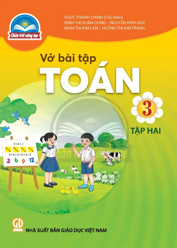 Vở Bài tập Toán 3 tập hai (Chân trời sáng tạo)