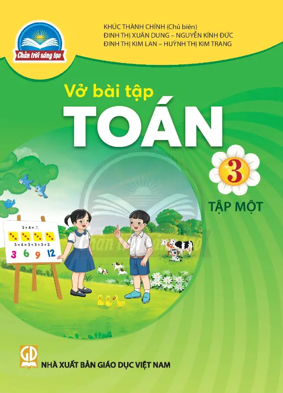 Vở Bài tập Toán 3 tập một (Chân trời sáng tạo)