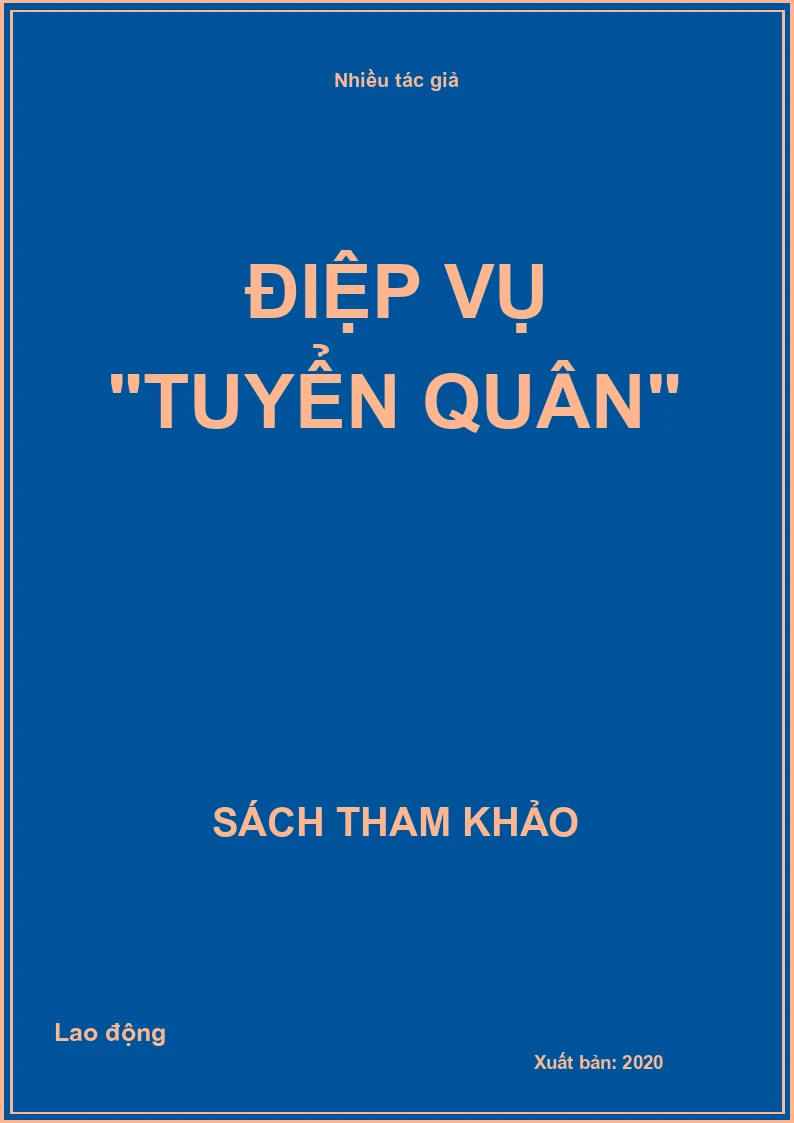 Điệp vụ "tuyển quân"