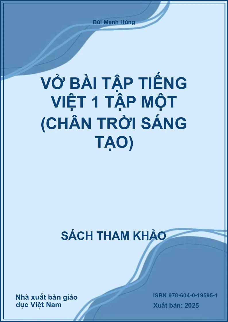 Vở Bài tập Tiếng việt 1 tập một (Chân trời sáng tạo)