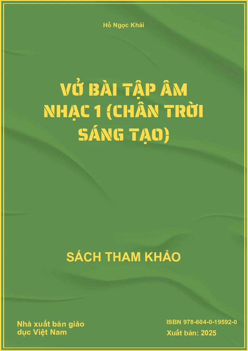 Vở Bài tập Âm nhạc 1 (Chân trời sáng tạo)