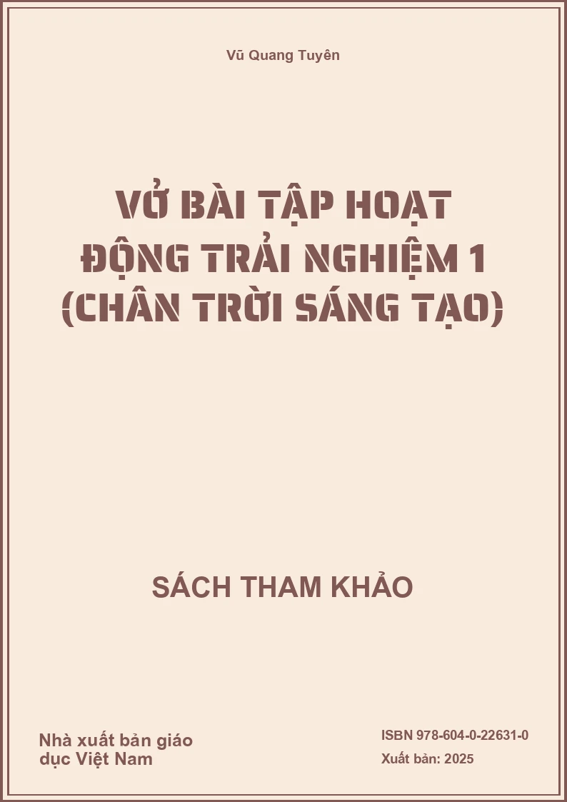 Vở Bài tập Hoạt động trải nghiệm 1 (Chân trời sáng tạo)
