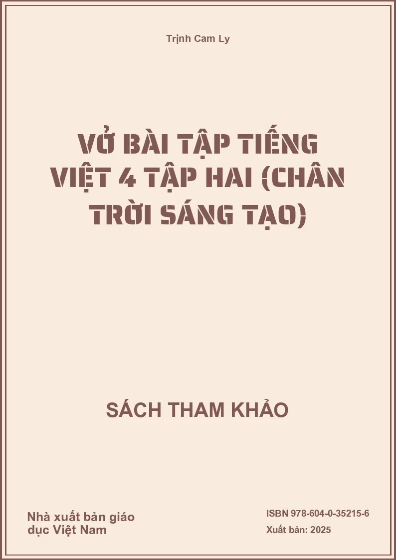 Vở Bài tập Tiếng Việt 4 tập hai (Chân trời sáng tạo)