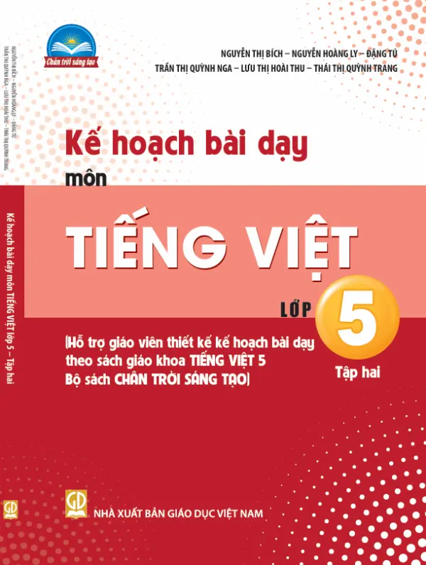 Kế hoạch bài dạy môn Tiếng Việt 5 tập 2