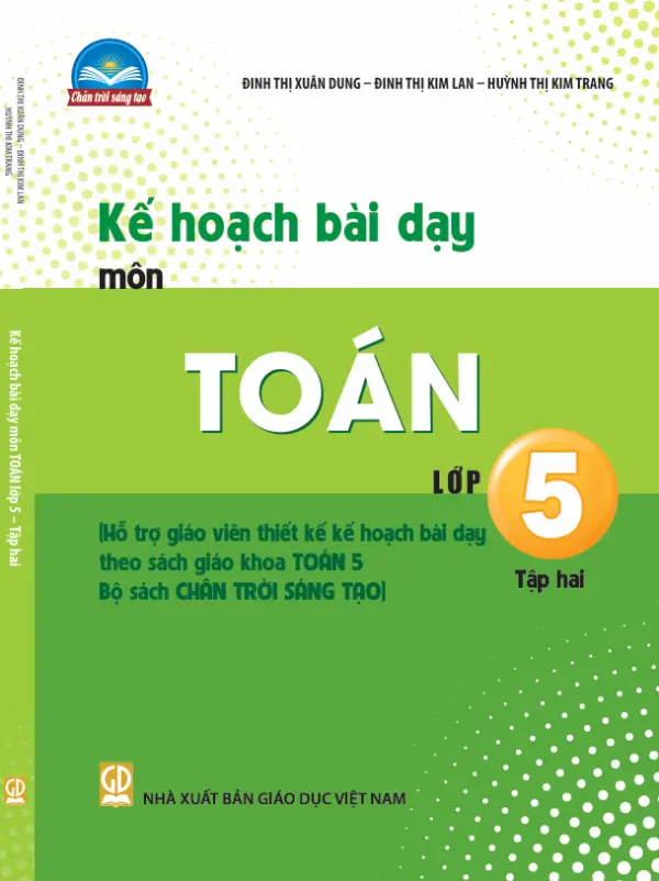 Kế hoạch bài dạy môn Toán 5 tập 2