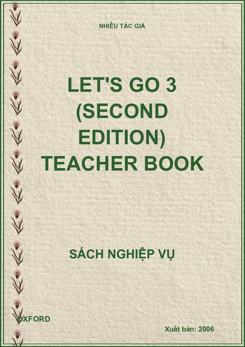 Let's go 3 (Second Edition) teacher book