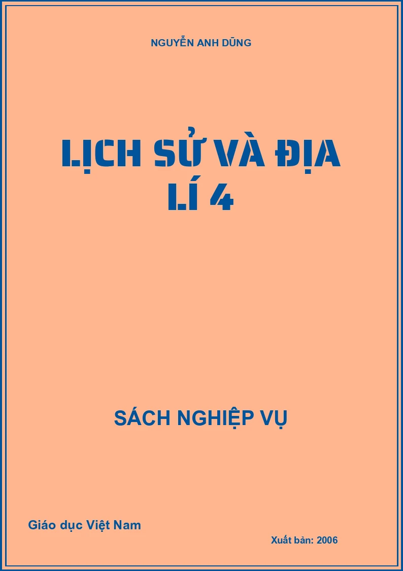 Lịch sử và địa lí 4