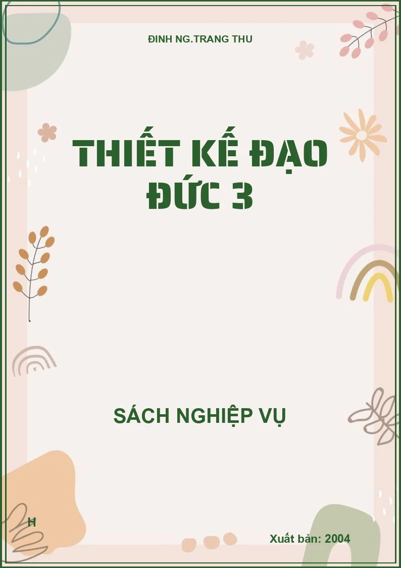 Thiết kế Đạo đức 3