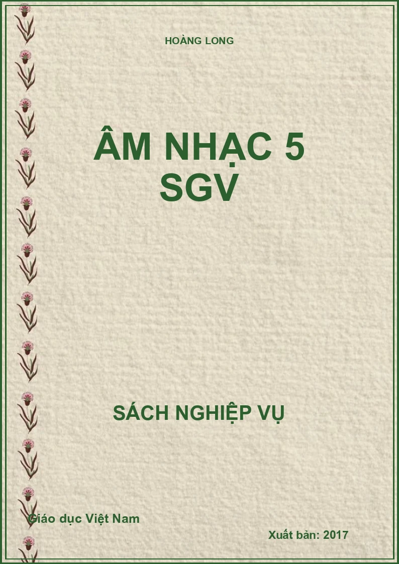 Âm nhạc 5 SGV