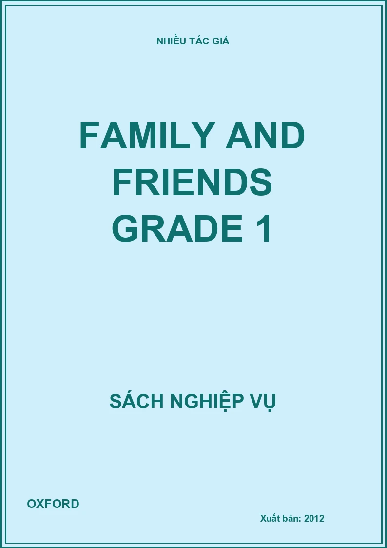 Family and Friends Grade 1
