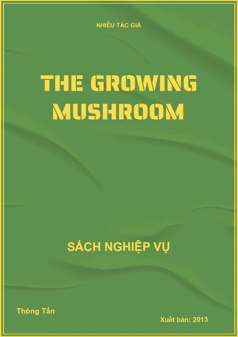 The growing mushroom