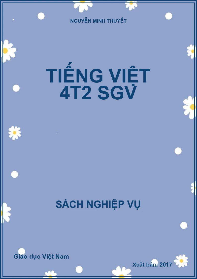 Tiếng Việt 4T2 SGV