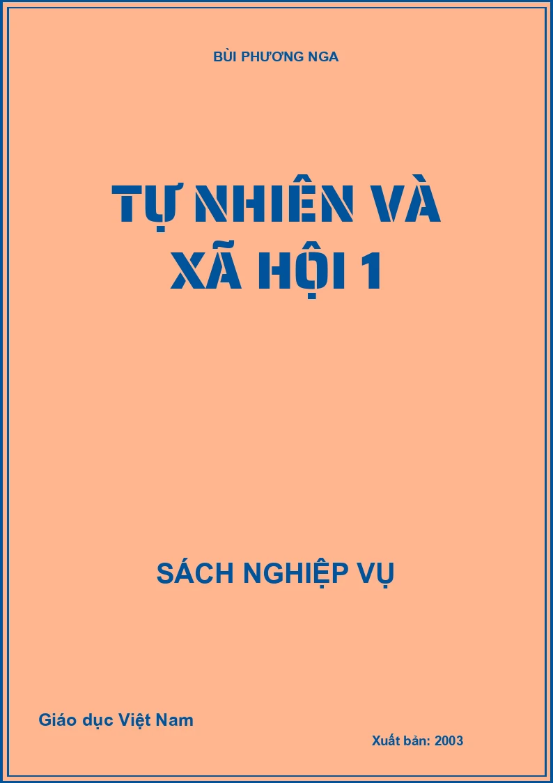 Tự nhiên và xã hội 1