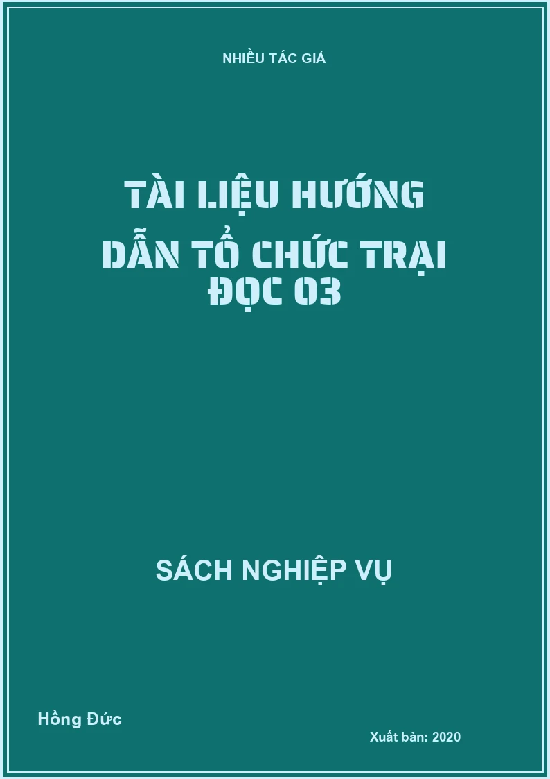 Tài liệu hướng dẫn tổ chức trại đọc 03