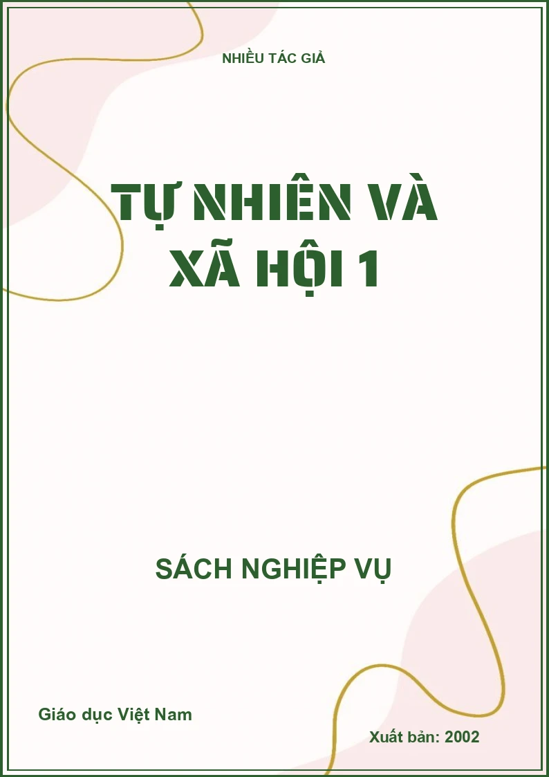 Tự nhiên và xã hội 1