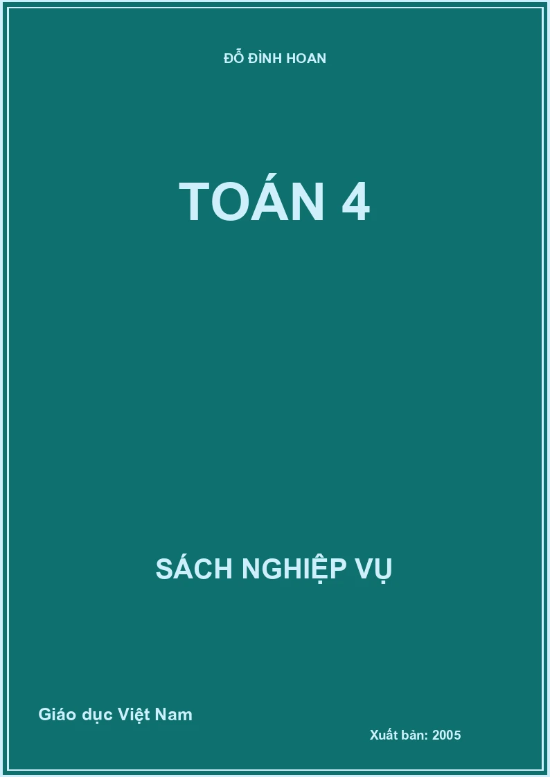 Toán 4