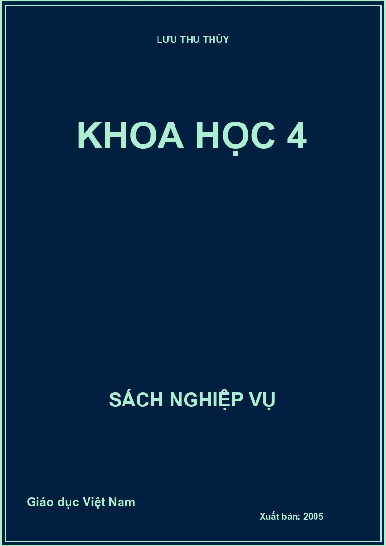 Khoa học 4