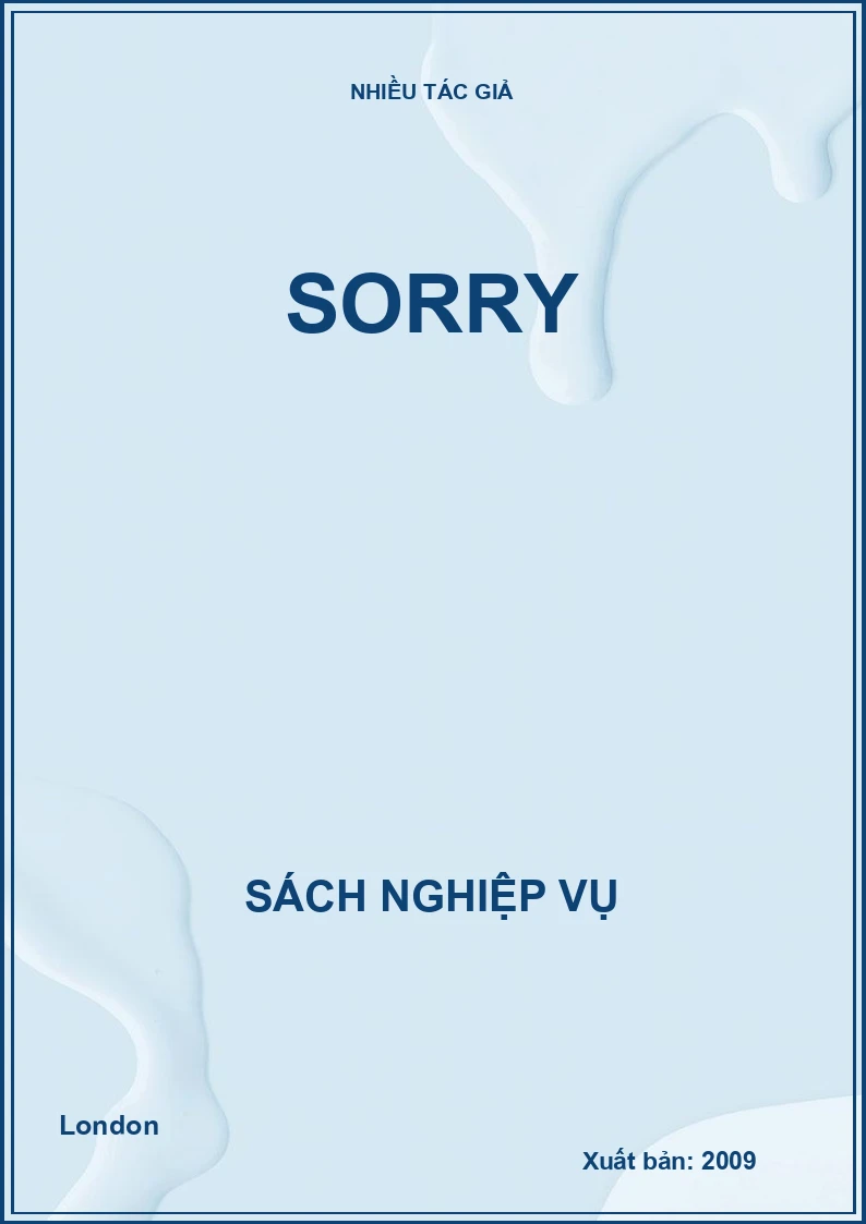 Sorry